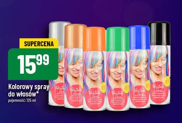 Spray do włosów srebrny promocja