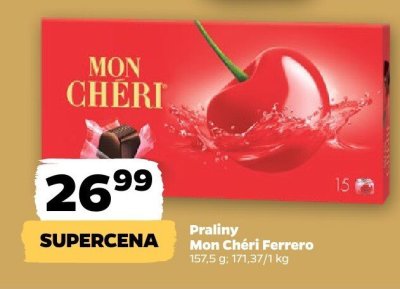 Praliny Mon Chéri  promocja w Netto