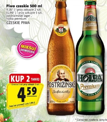 Piwo czeskie CZESKIE PIWA promocja w Prim Market