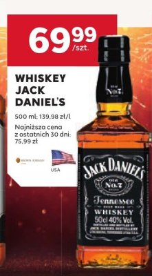 Whiskey Jack Daniel's promocja w Stokrotka
