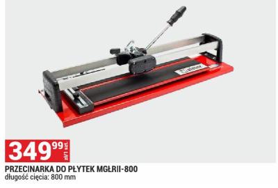 Przecinarka do płytek MGLRII-800 promocja w Merkury Market