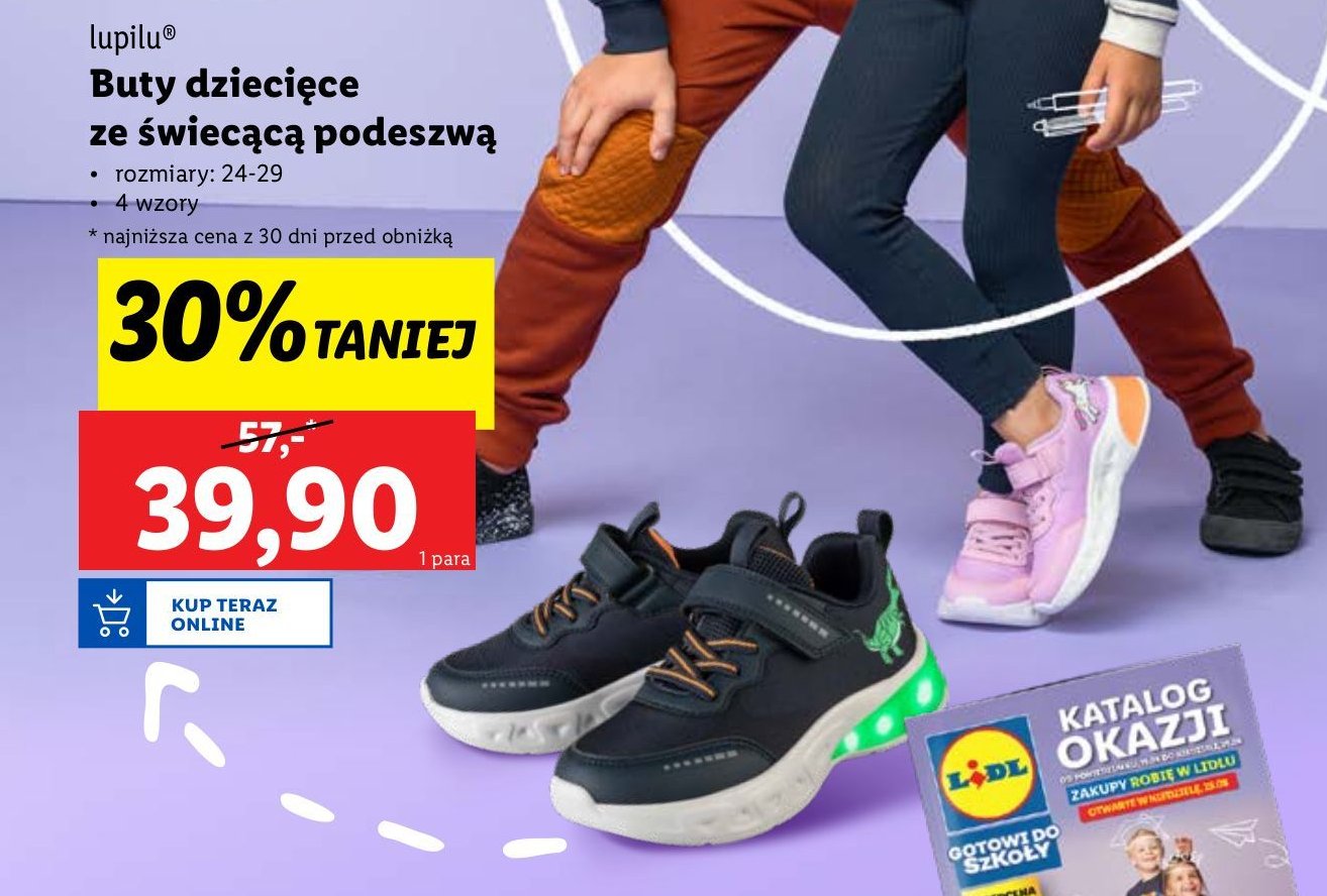 Buty dziecięce 24-29 Lupilu promocja