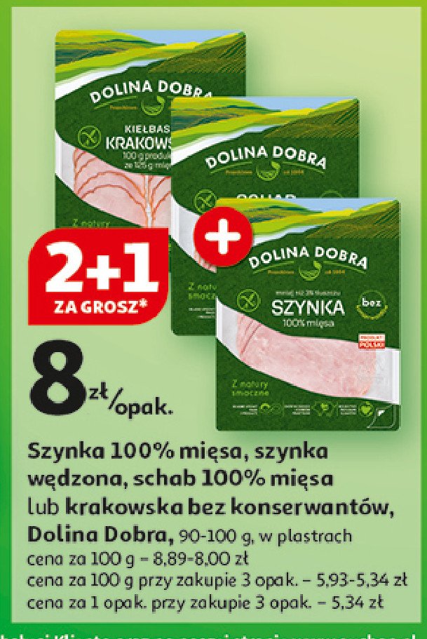 Kiełbasa krakowska Dolina dobra promocja