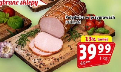 Polędwica w przyprawach PELIKAN promocja w Prim Market