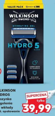 Maszynka do golenia Hydro5 + 4 wkłady promocja w Kaufland