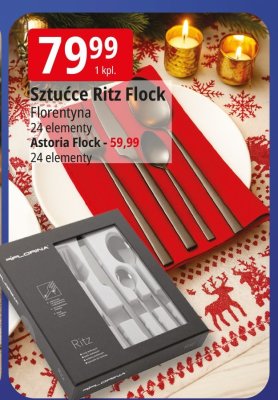 Sztućce Ritz Flock promocja w Leclerc