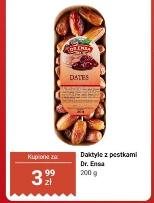 Daktyle z pestkami  promocja w Dino