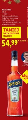 Likier Aperol promocja w Lidl