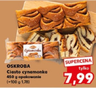 Ciastko cynamonka 450 g promocja w Kaufland