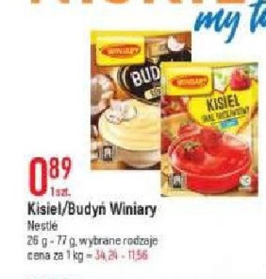Kisiel poziomkowy Winiary kisiel promocja