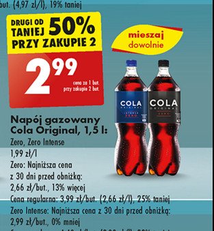 Napoj promocja w Biedronka