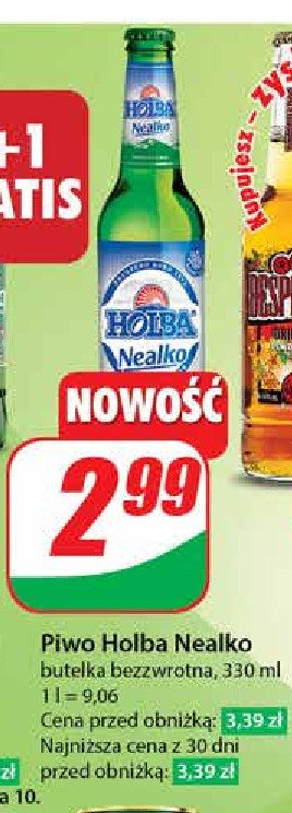 Piwo Holba nealko promocja