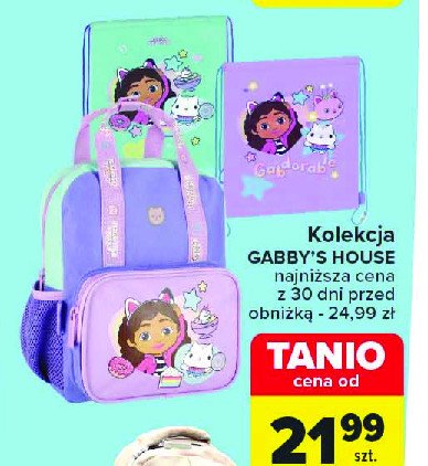 Worek koci domek gabi promocja