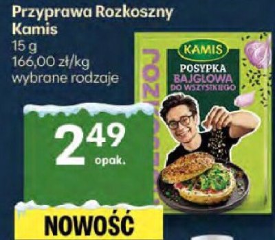 Przyprawa Rozkoszny Kamis promocja w Delikatesy Centrum
