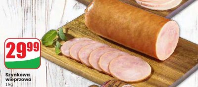 Szynkowa wieprzowa promocja w Dino