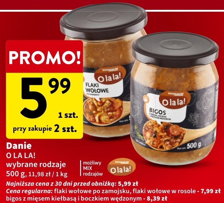 Bigos O la la! promocja