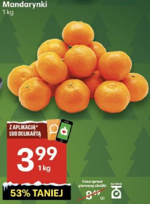 Mandarynki promocja w Delikatesy Centrum