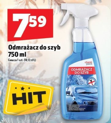 Odmrażacz do szyb 750 ml promocja w TOPAZ