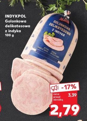 Golonkowa delikatesowa z indyka Indykpol promocja