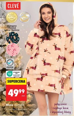 Bluza damska Clevé promocja w Biedronka