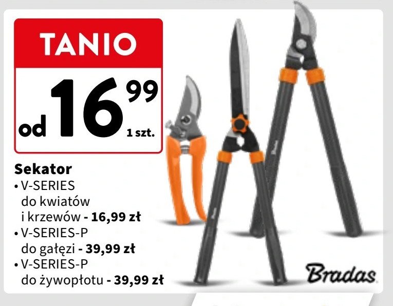 Sekator v-series Bradas promocja