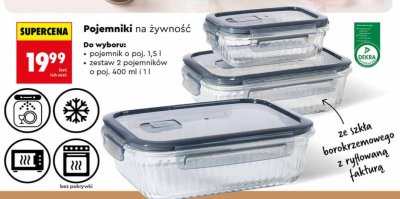 Pojemniki na żywność promocja w Biedronka