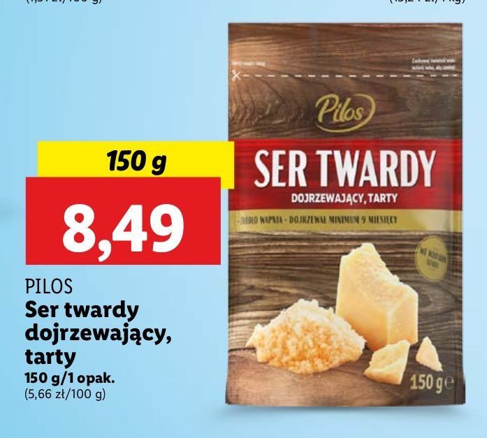 Ser twardy tarty Pilos promocja