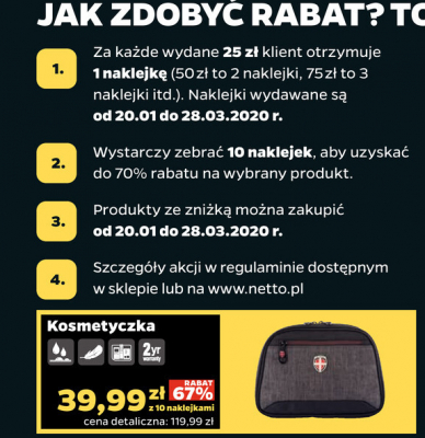 Kosmetyczka 18.5 cm Ellehammer promocja