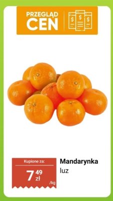 Mandarynka luz promocja w Dino