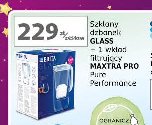 Dzbanek filtrujący glass 2.5 l Brita promocja