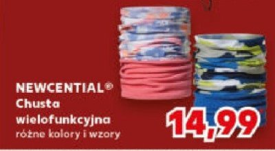 Chusta wielofunkcyjna NEWCENTIAL różne kolory i wzory promocja w Kaufland