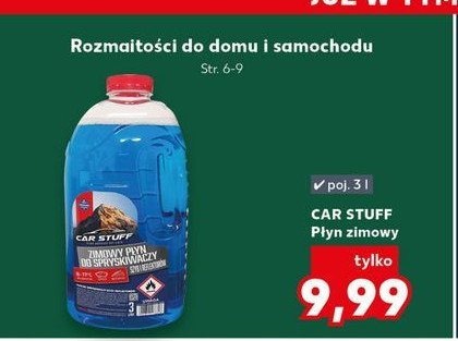 Zimowy płyn do spryskiwaczy Car stuff promocja