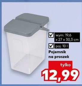 Pojemnik na proszek 10 l promocja