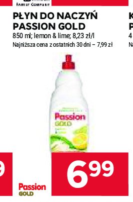 Płyn do naczyń lemon & lime Passion gold promocja