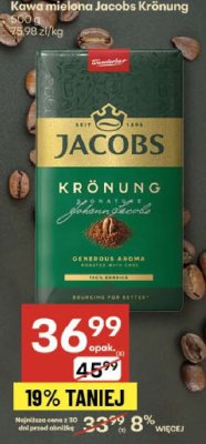 Kawa promocja w Delikatesy Centrum