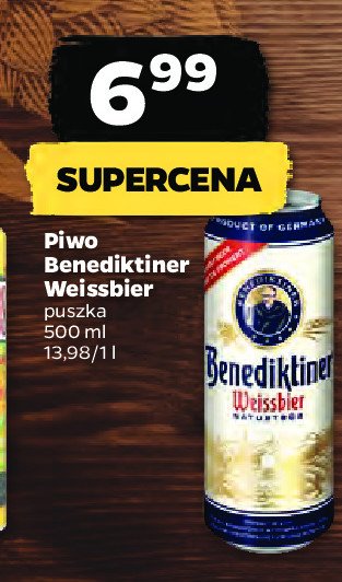 Piwo Benediktiner weissbier promocja