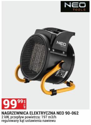 Nagrzewnica elektryczna Neo 90-062 promocja w Merkury Market