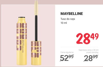 Tusz do rz臋s promocja w Rossmann
