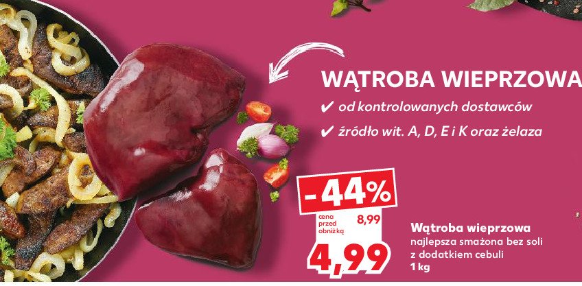 Wątróbka wieprzowa promocja