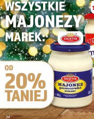Majonez Ocetix pomorski stołowy promocja w Dino
