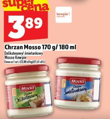 Chrzan Mosso 170 g / 180 ml promocja w TOPAZ