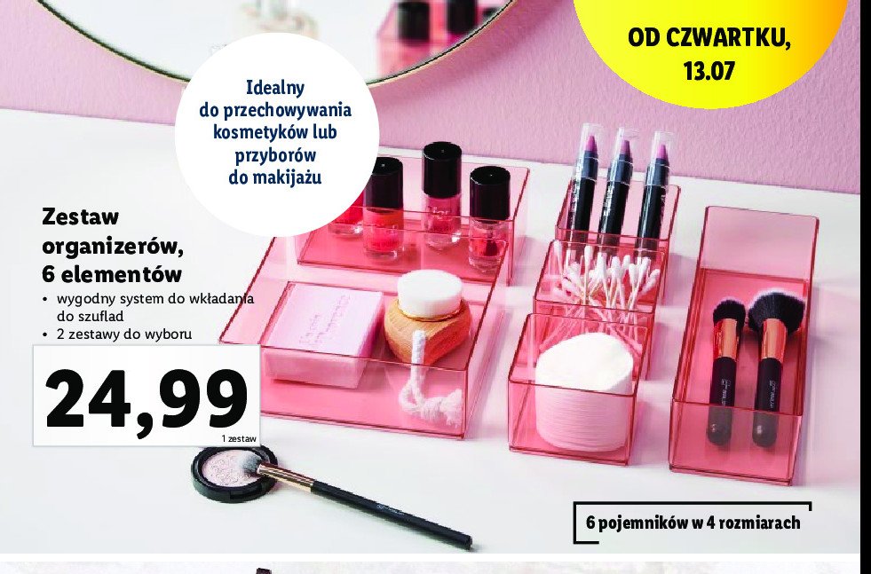 Zestaw organizer贸w promocja