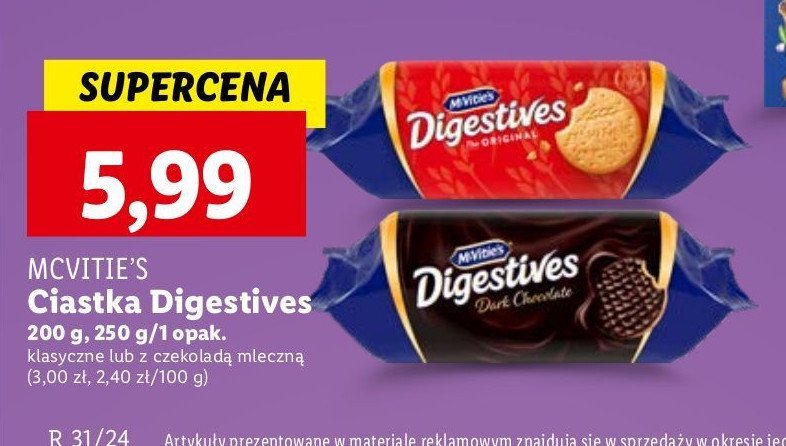 Ciastka MCVITIE'S promocja