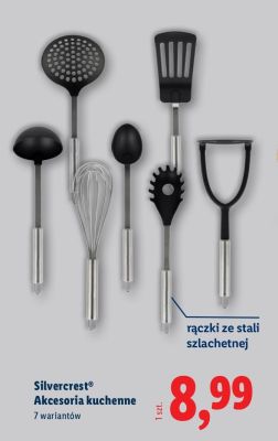 Akcesoria kuchenne Silvercrest ze stali szlachetnej promocja w Lidl
