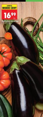 Bakłażan na wagę promocja w Biedronka