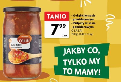 Gołąbki w sosie pomidorowym promocja w Intermarche