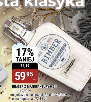 Bimber z manufaktury 0,5 l promocja w bi1