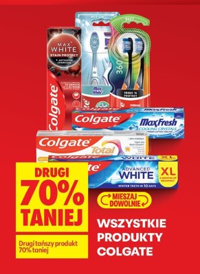 Wszystkie produkty do higieny jamy ustnej Colgate promocja w Biedronka