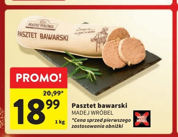 Pasztet bawarski Madej & wróbel promocja