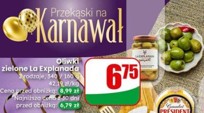 Oliwki zielone La Explanada promocja w Dino